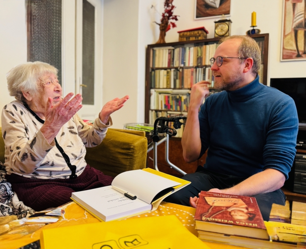 Setkání s pamětnicí Helgou Hoškovou Weissovou a přání z Prachatic