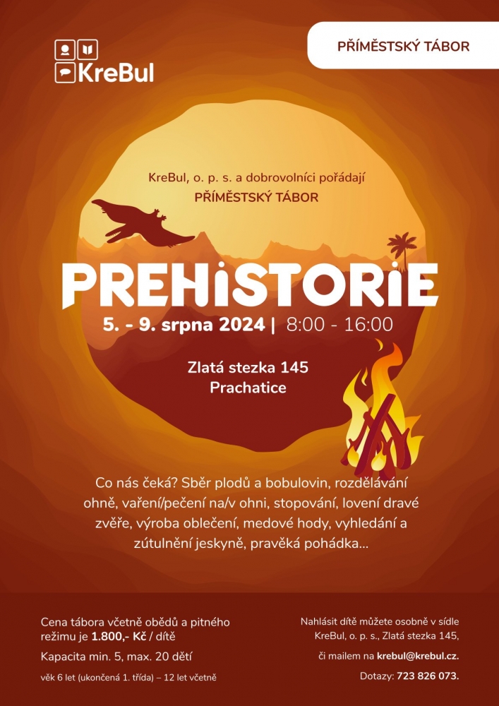 Příměstský tábor PREHISTORIE